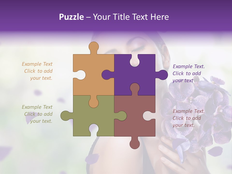 Young Body Caucasian PowerPoint Template