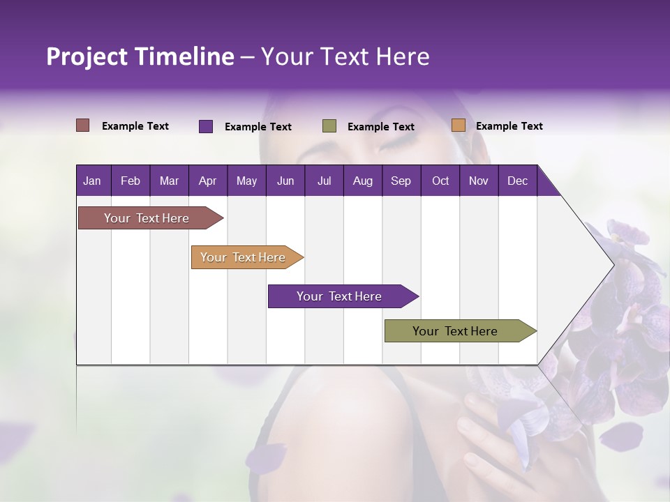 Young Body Caucasian PowerPoint Template
