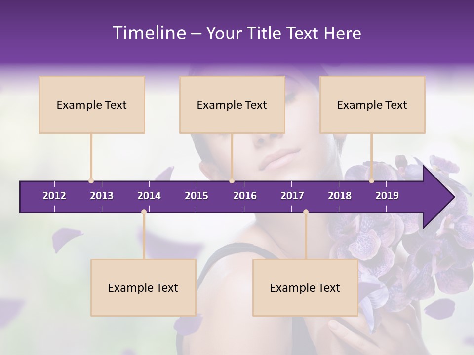 Young Body Caucasian PowerPoint Template