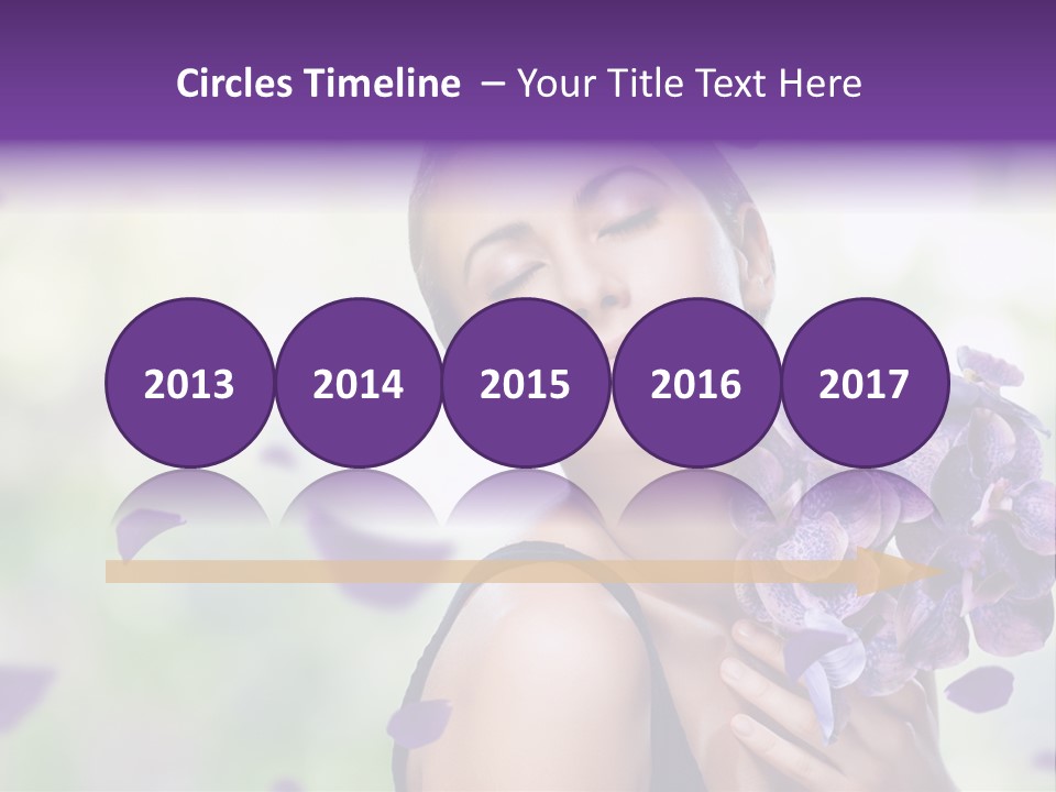 Young Body Caucasian PowerPoint Template