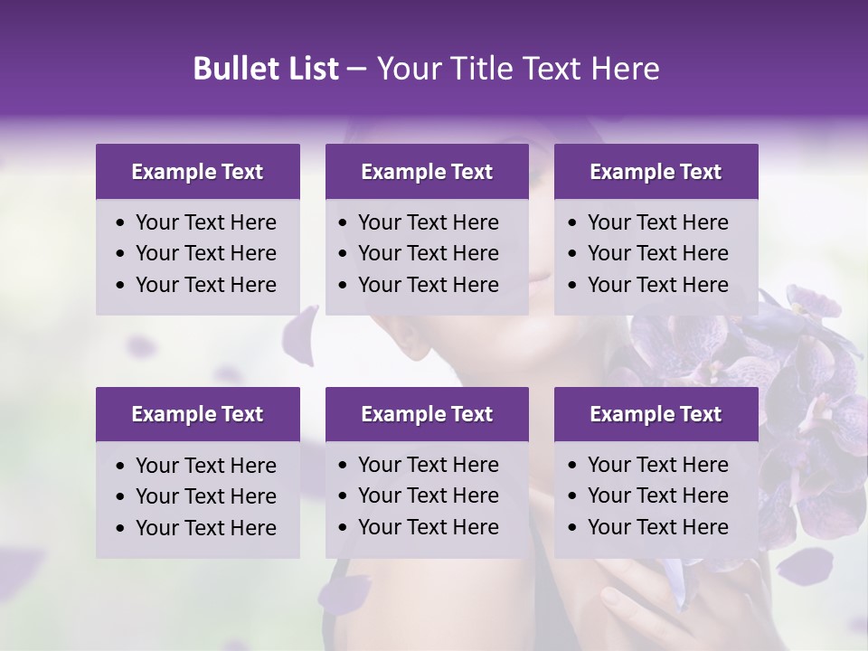 Young Body Caucasian PowerPoint Template