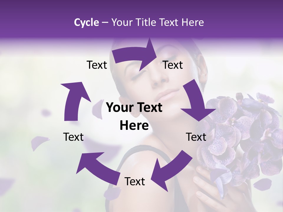 Young Body Caucasian PowerPoint Template