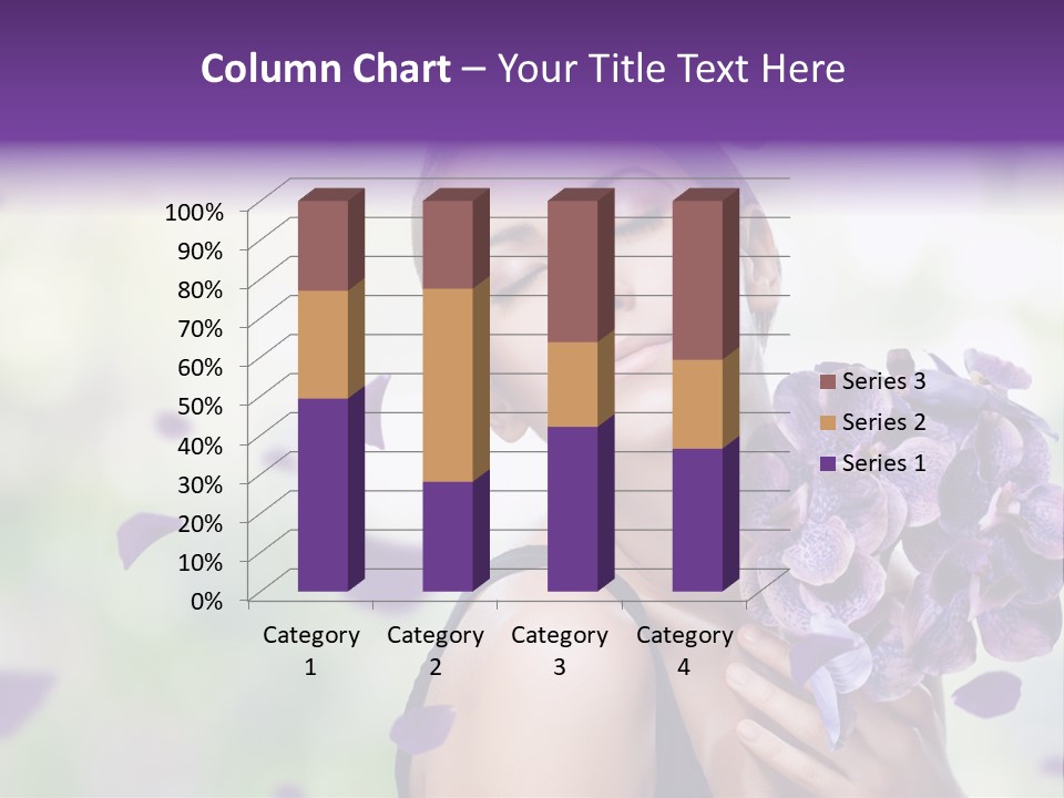 Young Body Caucasian PowerPoint Template