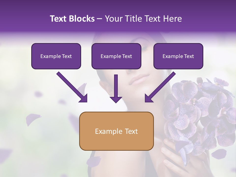 Young Body Caucasian PowerPoint Template