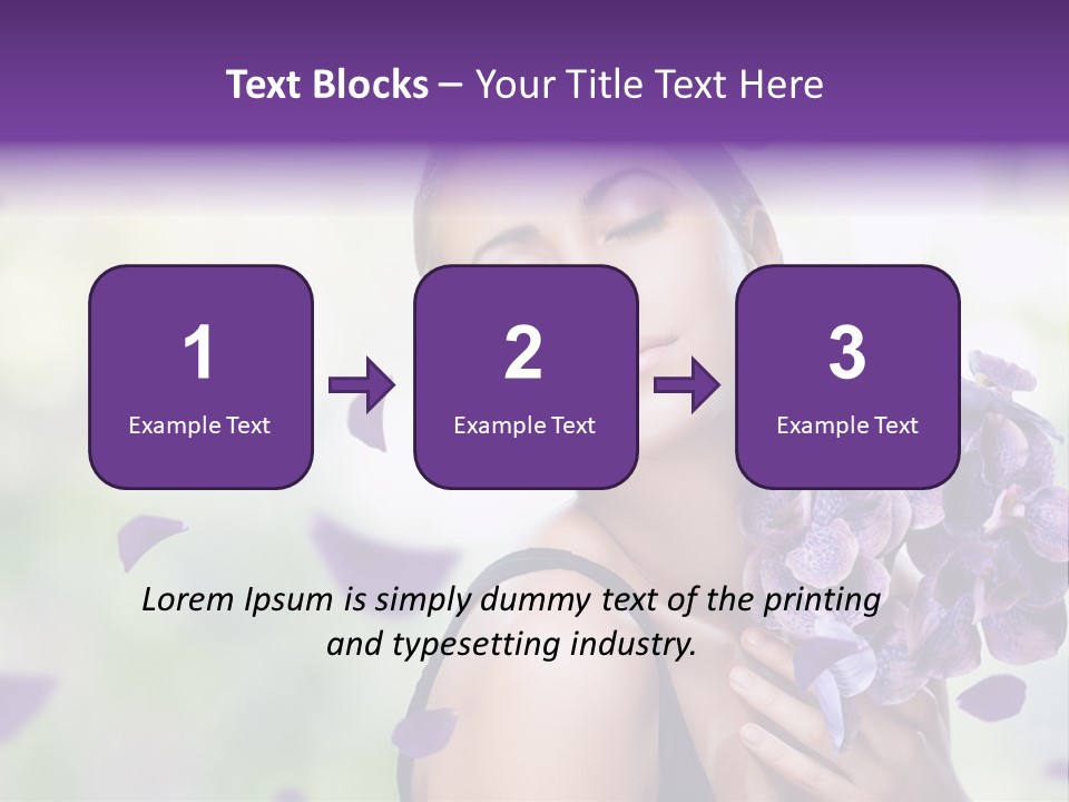 Young Body Caucasian PowerPoint Template