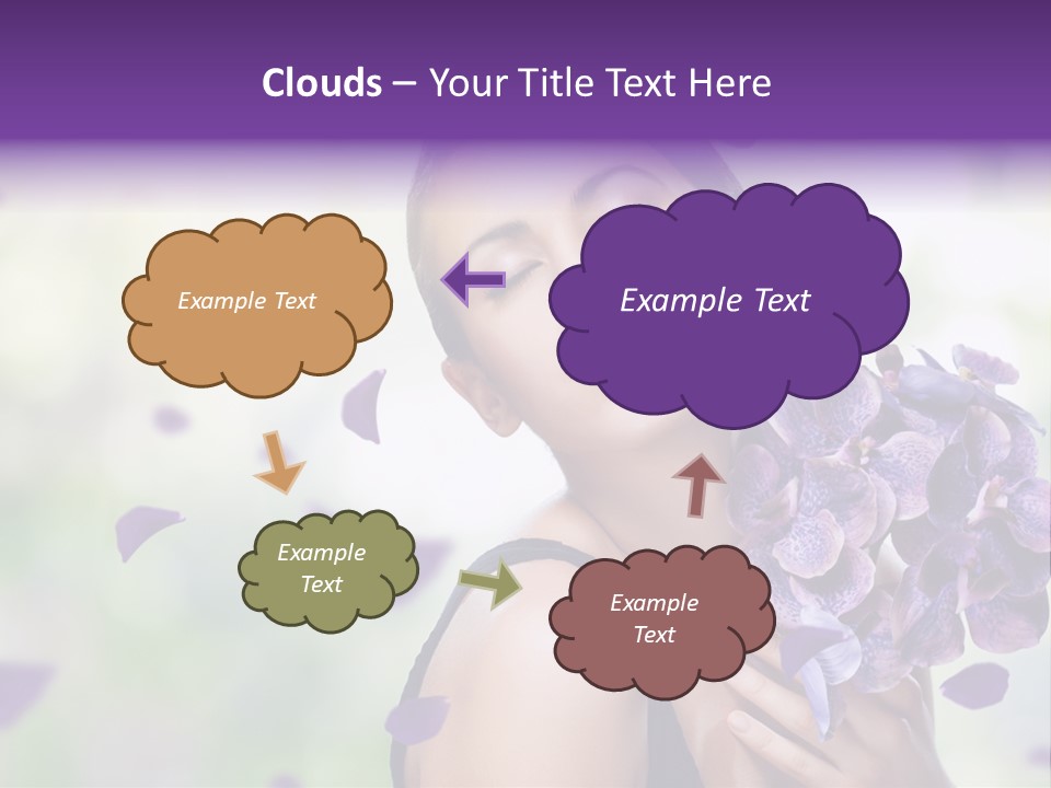 Young Body Caucasian PowerPoint Template
