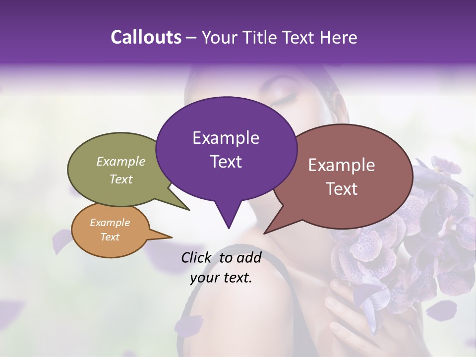 Young Body Caucasian PowerPoint Template