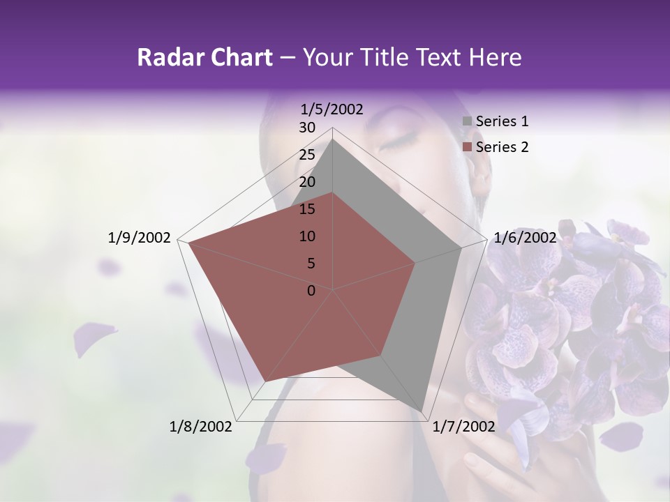 Young Body Caucasian PowerPoint Template