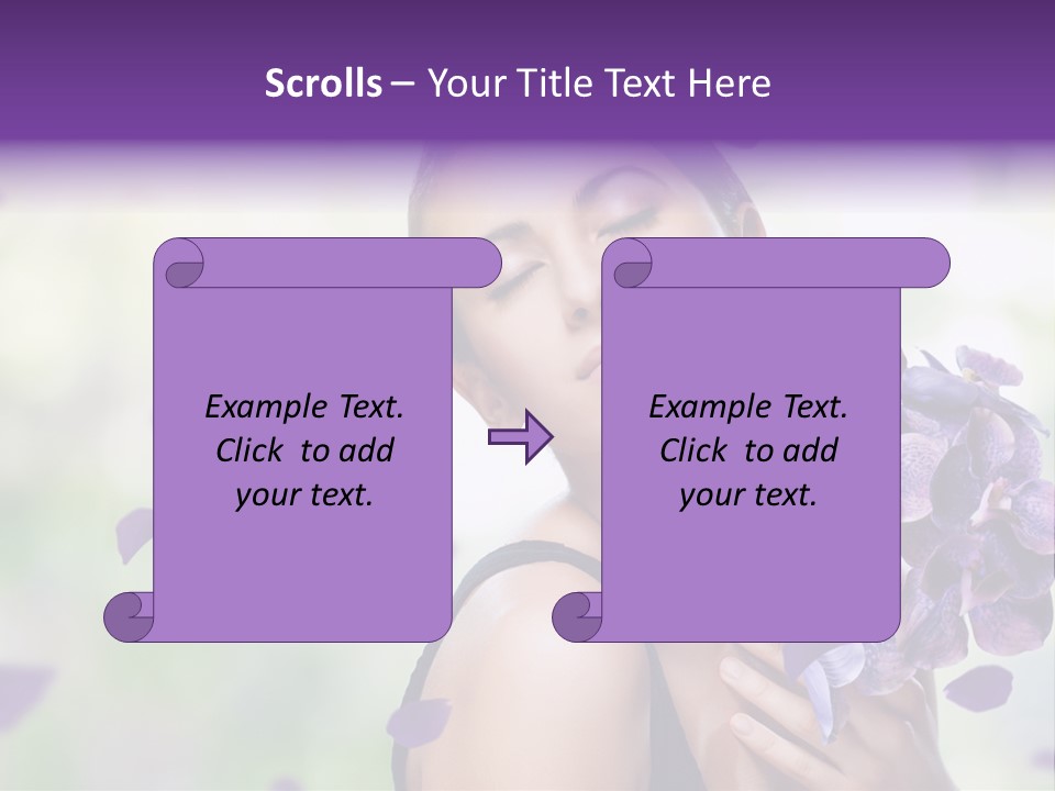 Young Body Caucasian PowerPoint Template