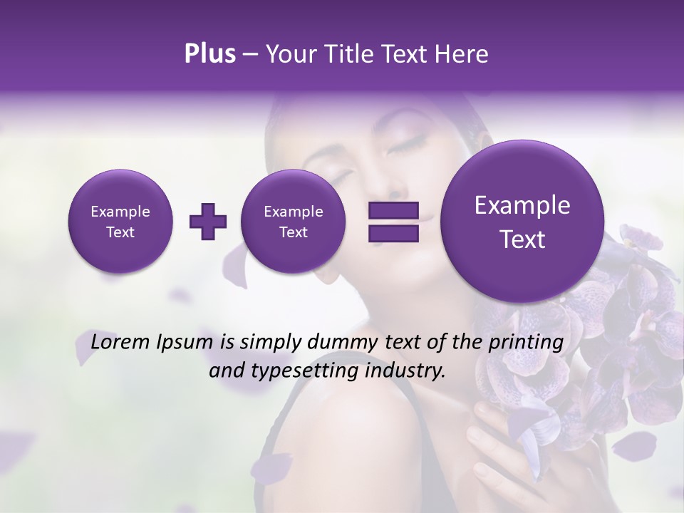 Young Body Caucasian PowerPoint Template