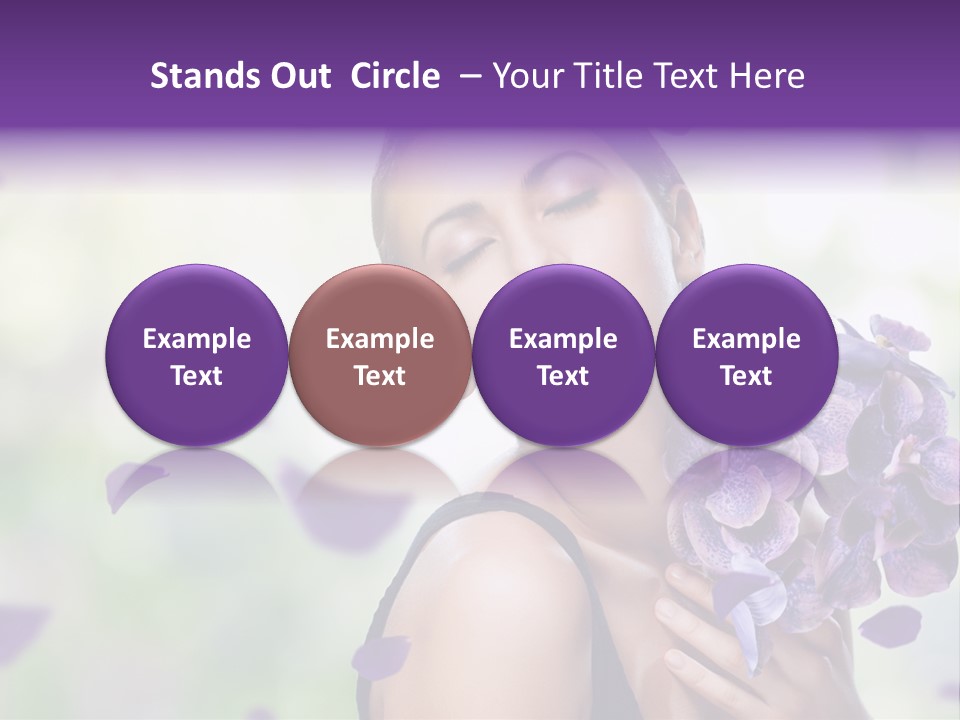 Young Body Caucasian PowerPoint Template