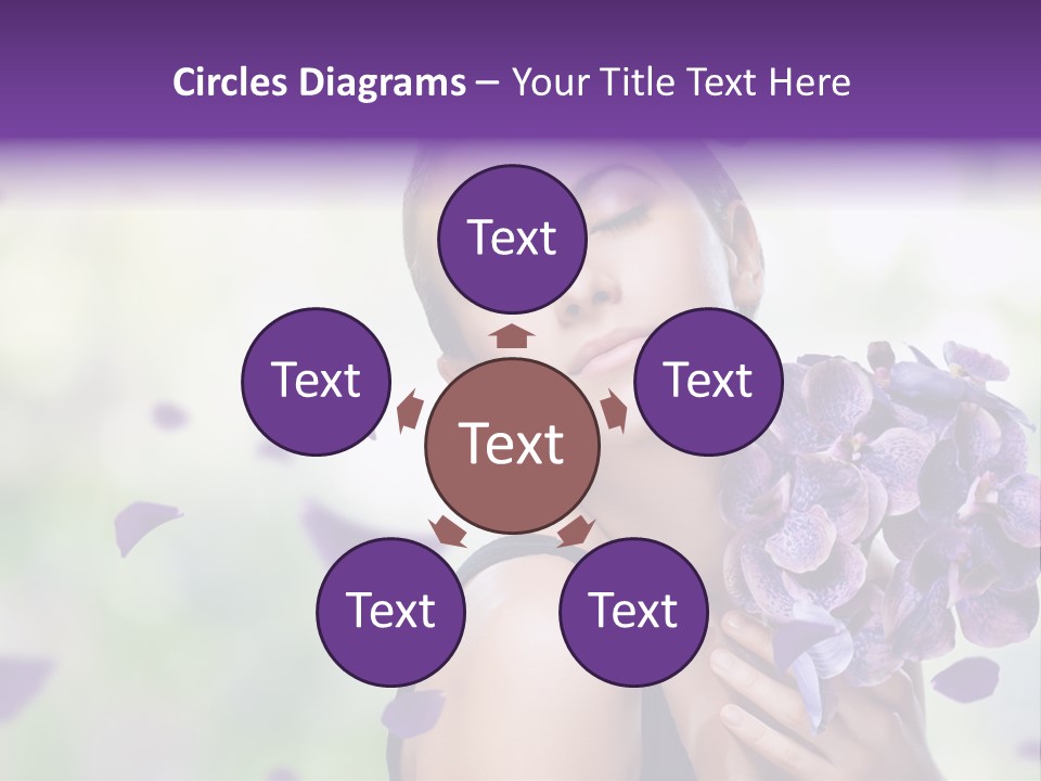 Young Body Caucasian PowerPoint Template