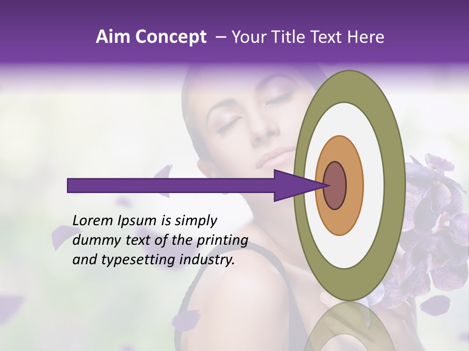 Young Body Caucasian PowerPoint Template