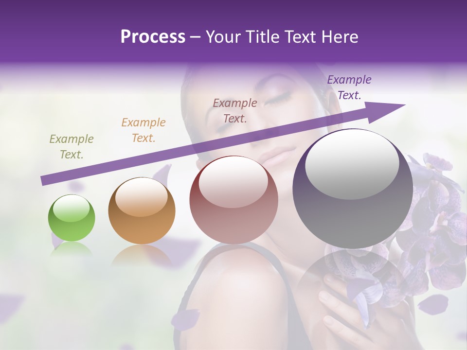 Young Body Caucasian PowerPoint Template