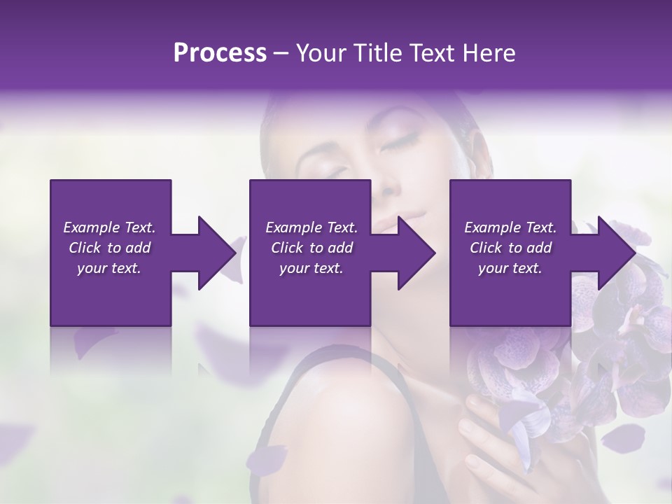 Young Body Caucasian PowerPoint Template