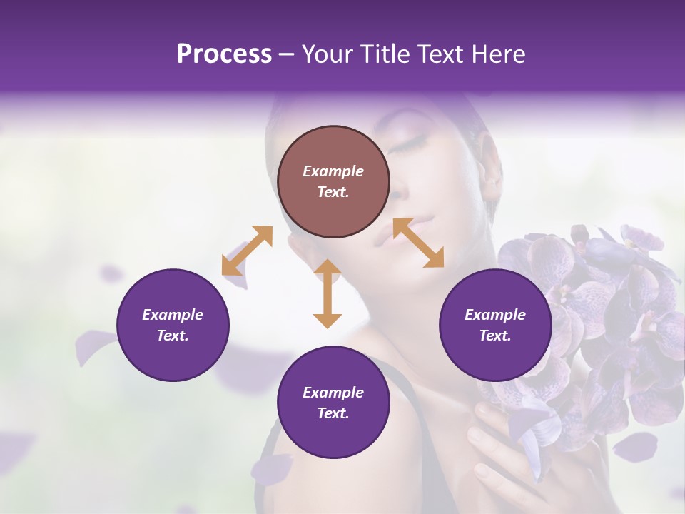 Young Body Caucasian PowerPoint Template