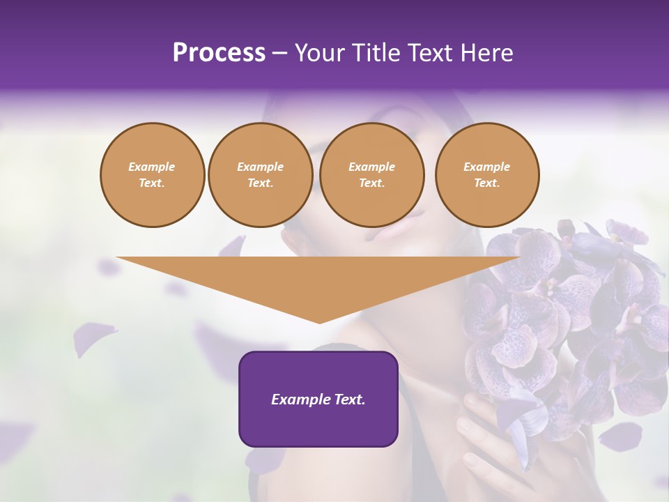 Young Body Caucasian PowerPoint Template