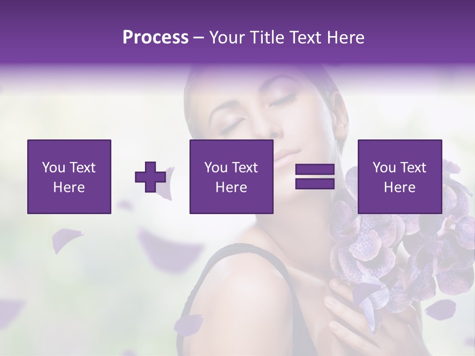 Young Body Caucasian PowerPoint Template