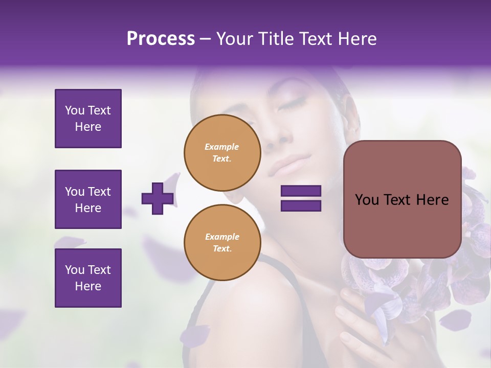 Young Body Caucasian PowerPoint Template