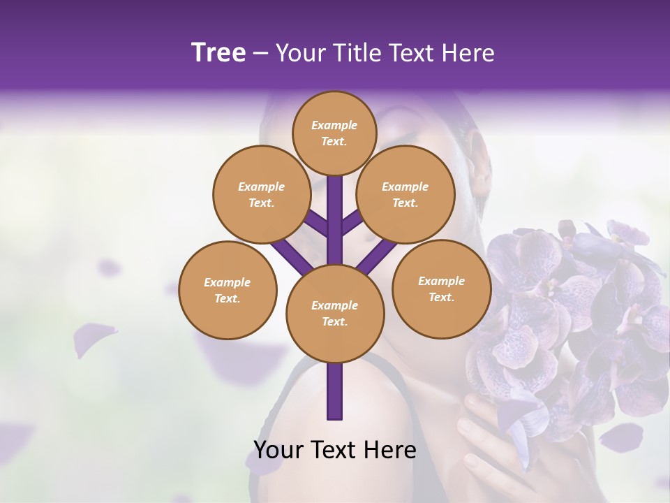 Young Body Caucasian PowerPoint Template