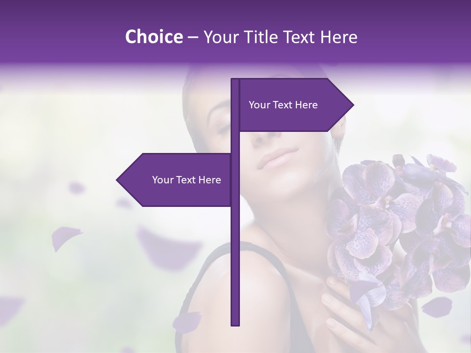 Young Body Caucasian PowerPoint Template