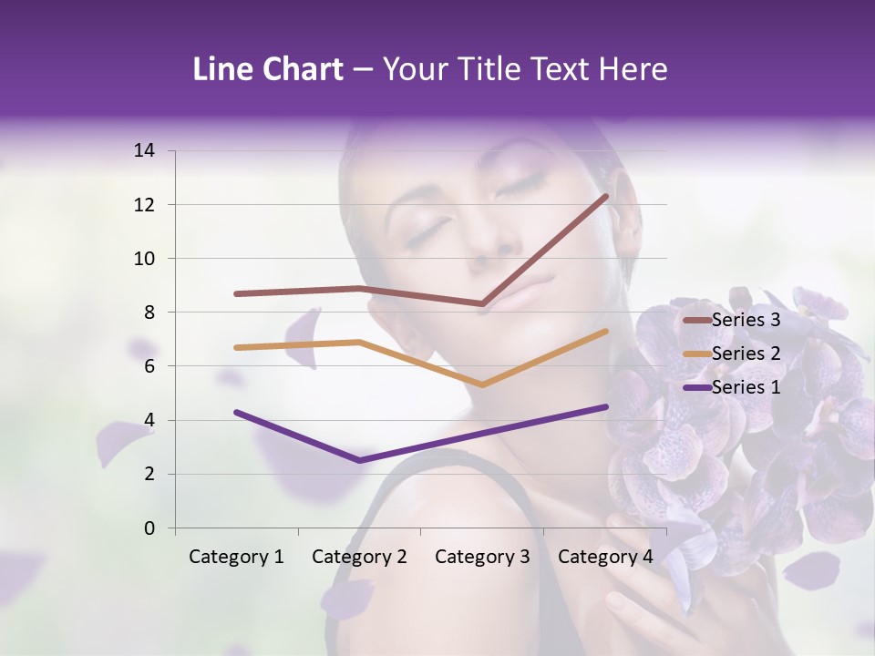 Young Body Caucasian PowerPoint Template