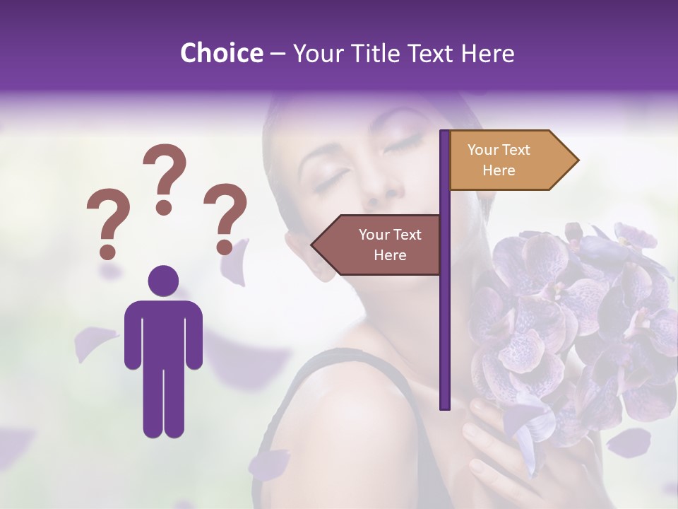 Young Body Caucasian PowerPoint Template