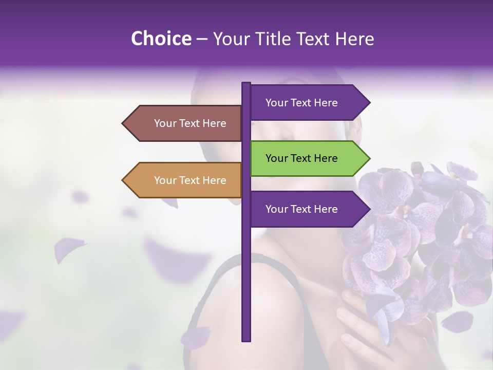 Young Body Caucasian PowerPoint Template