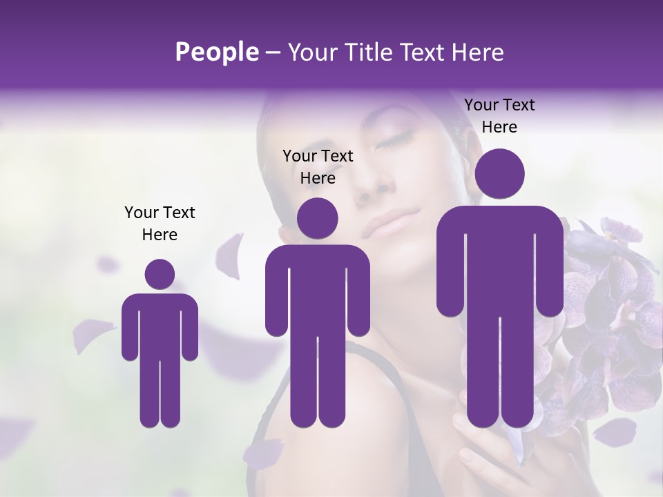 Young Body Caucasian PowerPoint Template