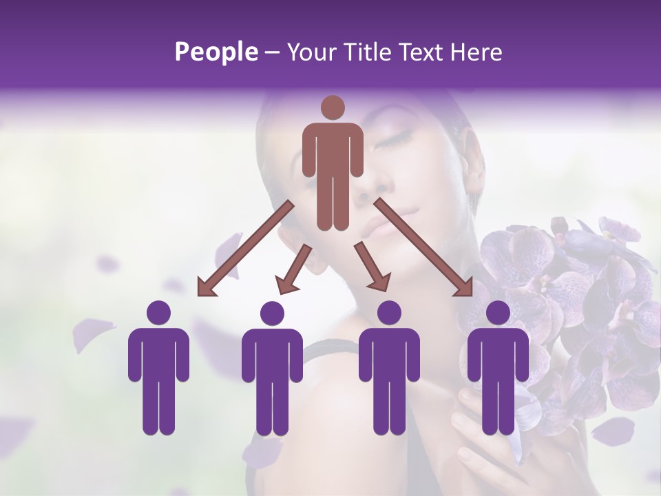 Young Body Caucasian PowerPoint Template