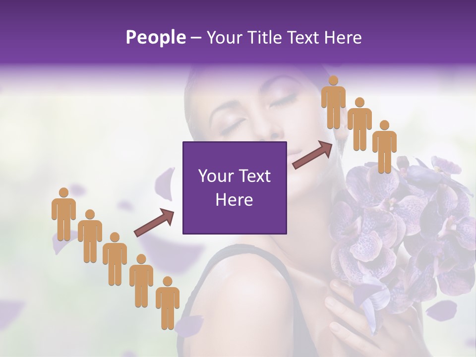 Young Body Caucasian PowerPoint Template