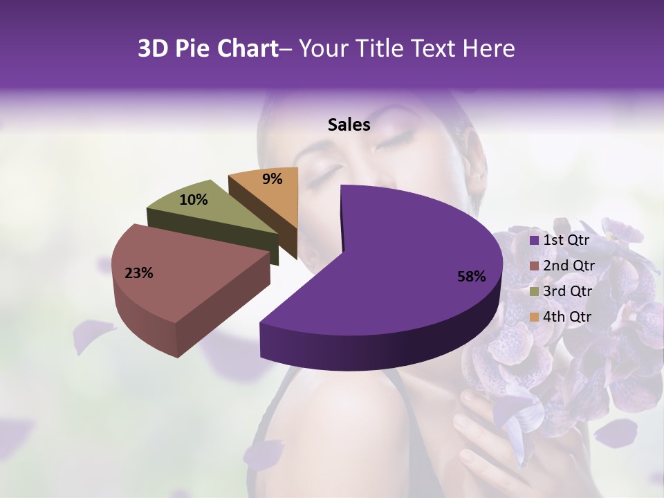 Young Body Caucasian PowerPoint Template