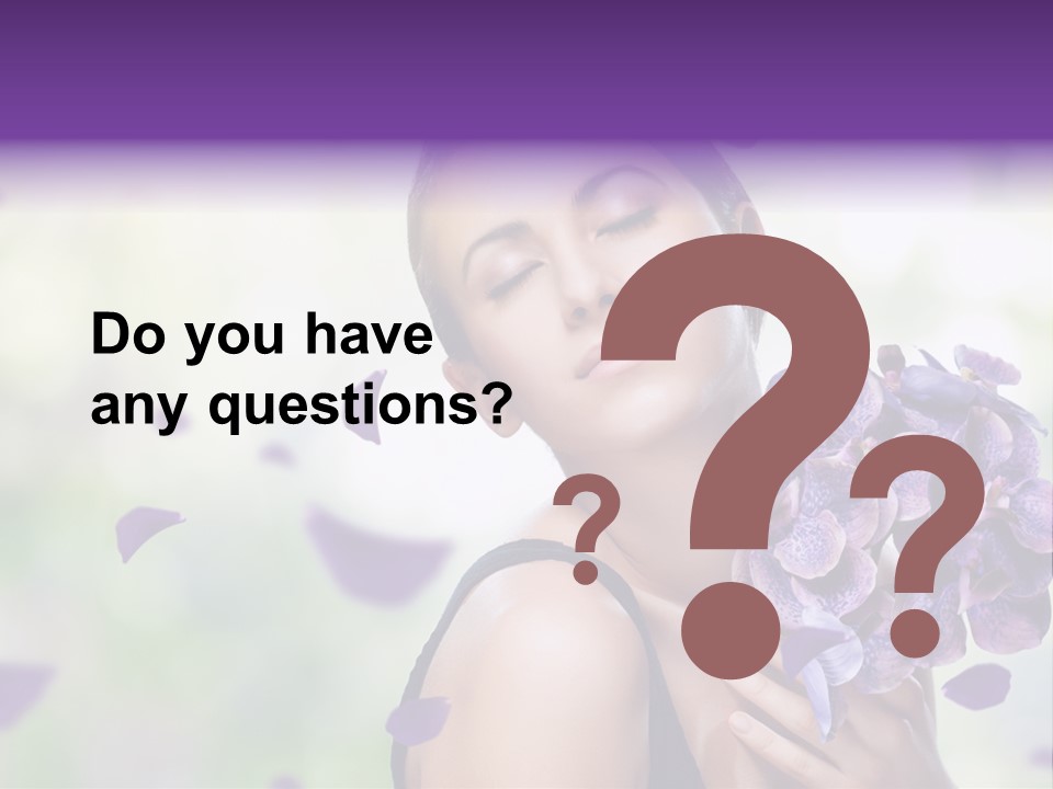 Young Body Caucasian PowerPoint Template