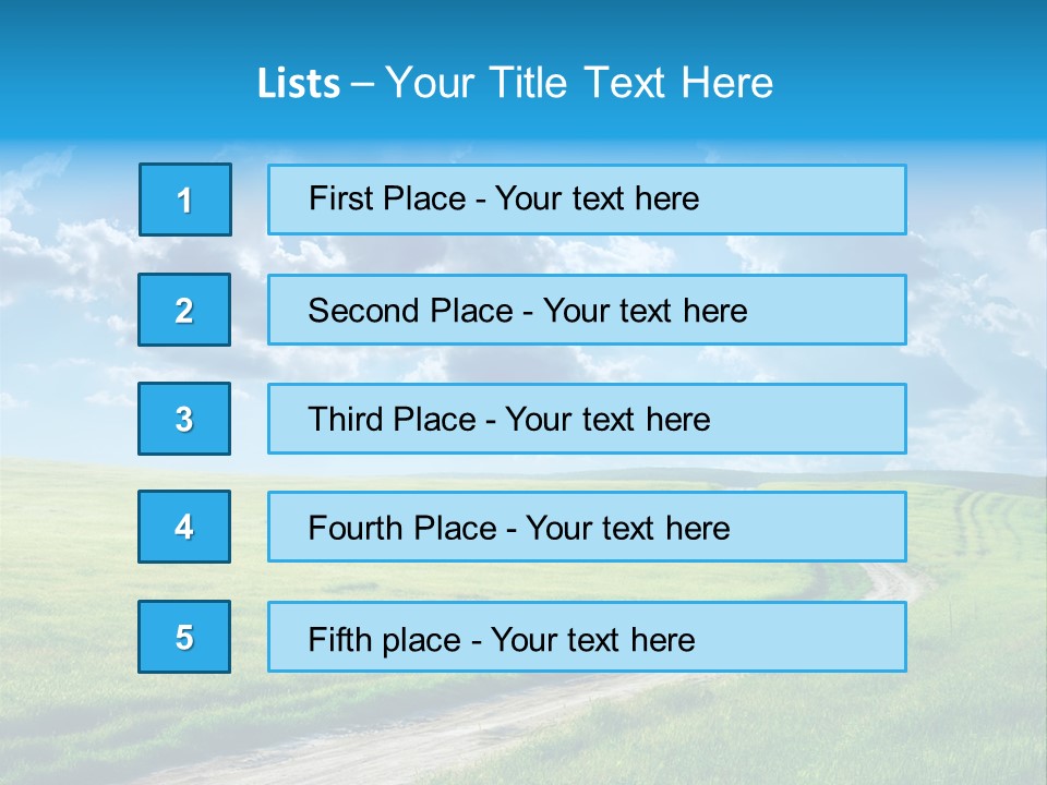 Plain Agricultural Forest PowerPoint Template