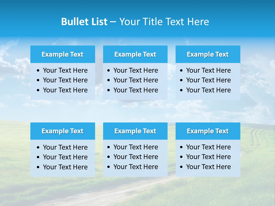 Plain Agricultural Forest PowerPoint Template