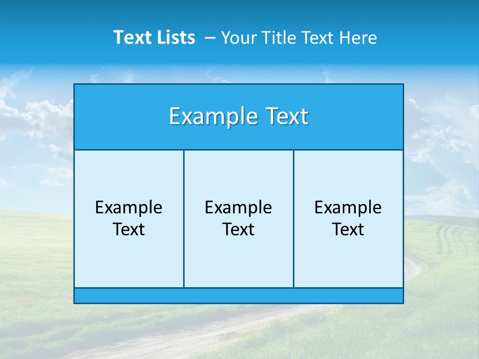 Plain Agricultural Forest PowerPoint Template