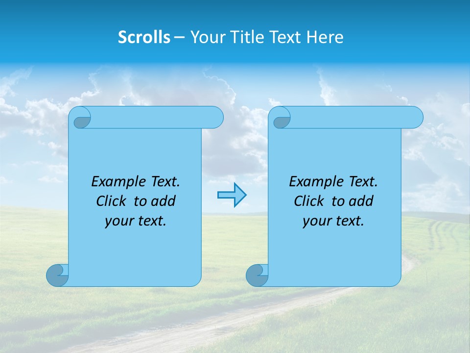 Plain Agricultural Forest PowerPoint Template