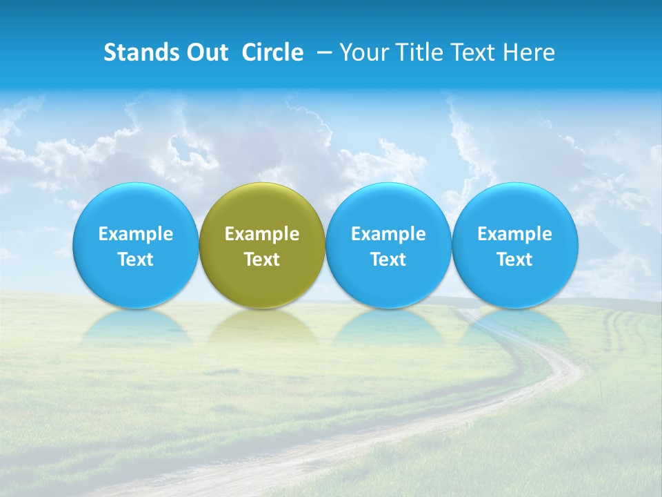 Plain Agricultural Forest PowerPoint Template