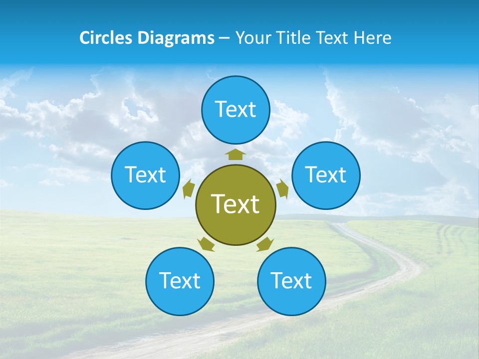 Plain Agricultural Forest PowerPoint Template