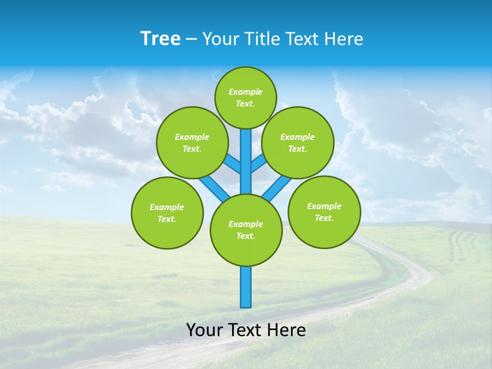 Plain Agricultural Forest PowerPoint Template