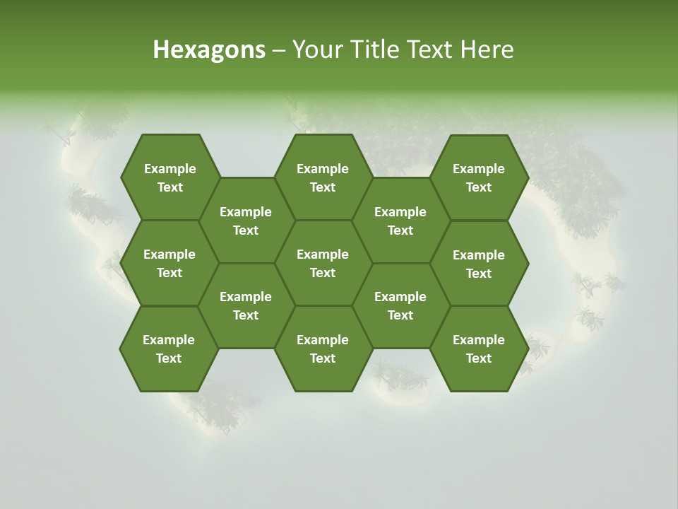 Tropical Tree Wave PowerPoint Template