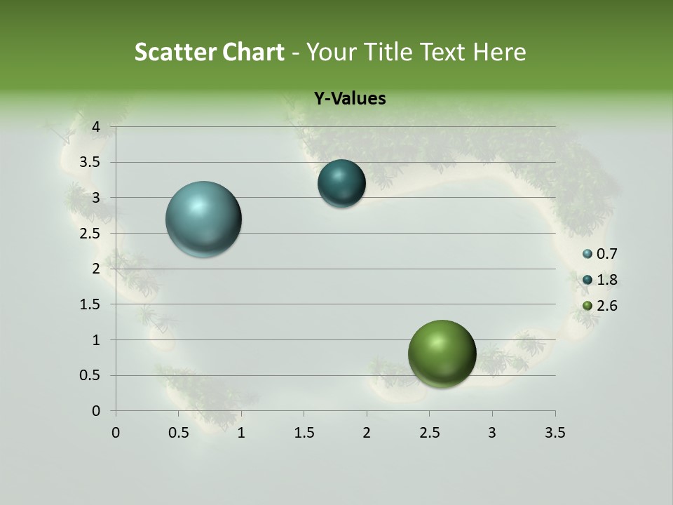 Tropical Tree Wave PowerPoint Template
