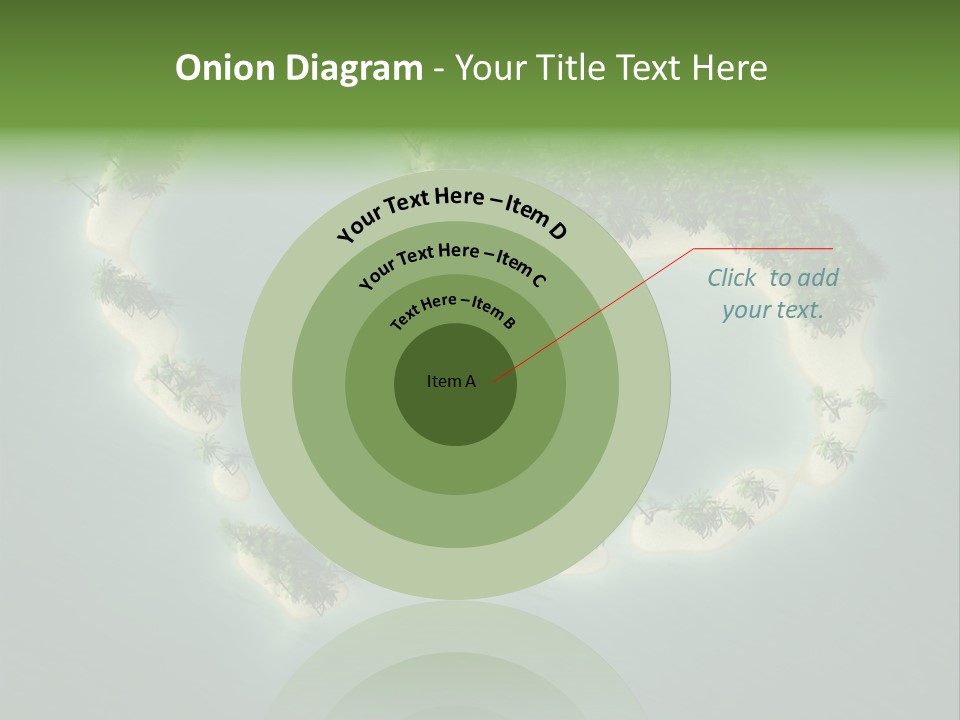 Tropical Tree Wave PowerPoint Template
