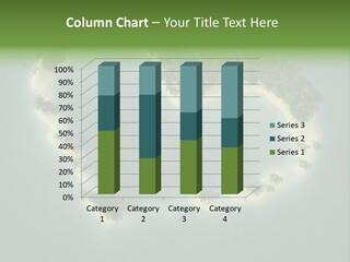 Tropical Tree Wave PowerPoint Template