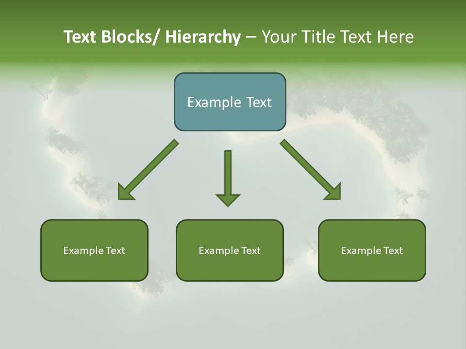 Tropical Tree Wave PowerPoint Template