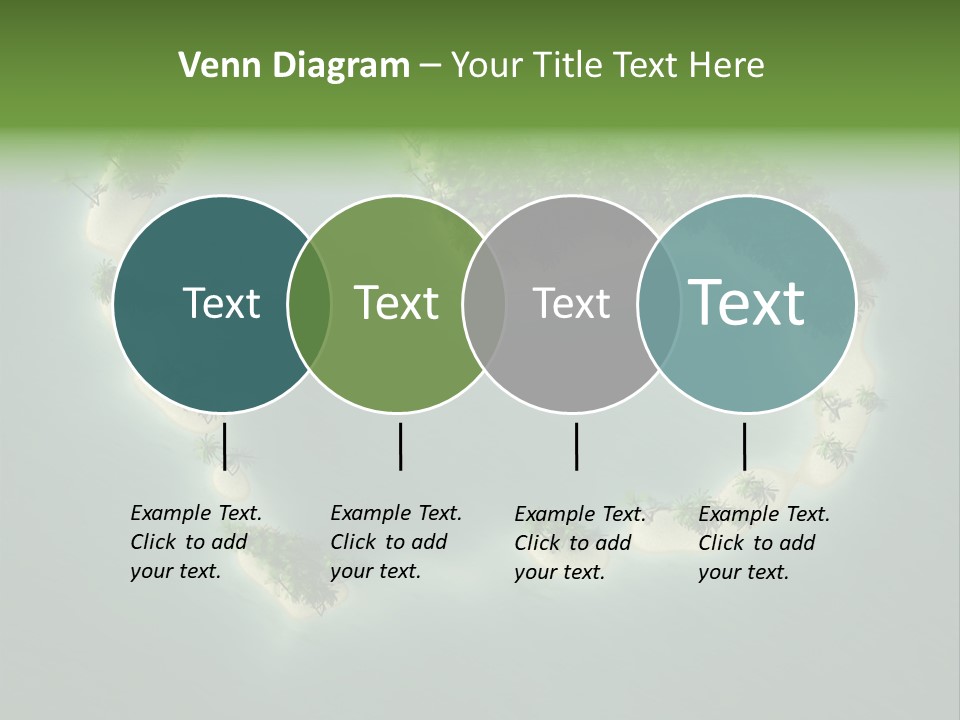 Tropical Tree Wave PowerPoint Template