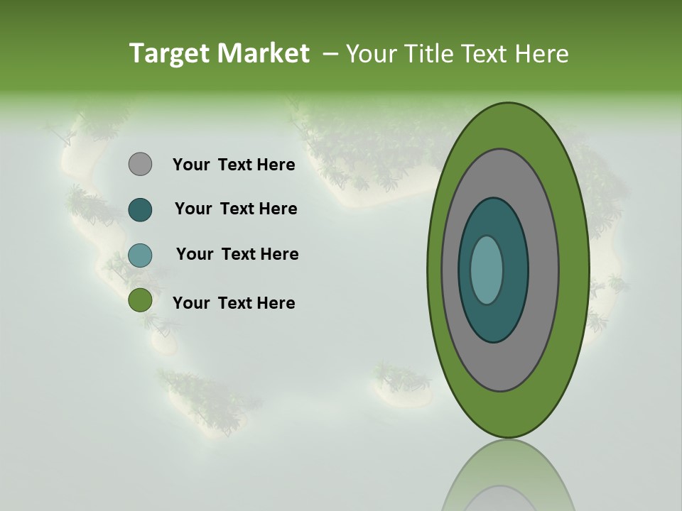 Tropical Tree Wave PowerPoint Template