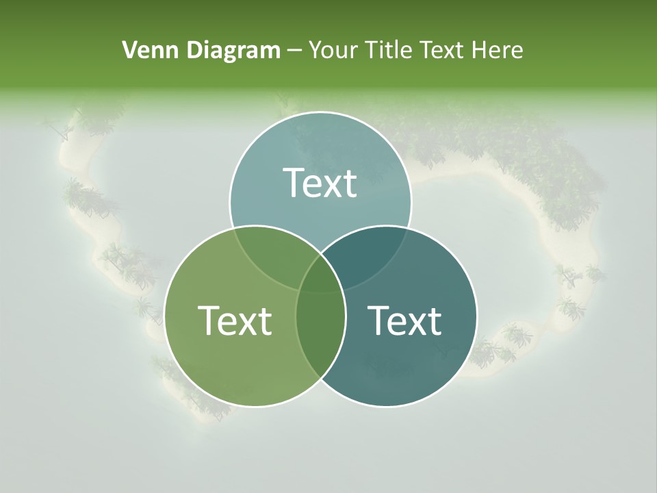 Tropical Tree Wave PowerPoint Template