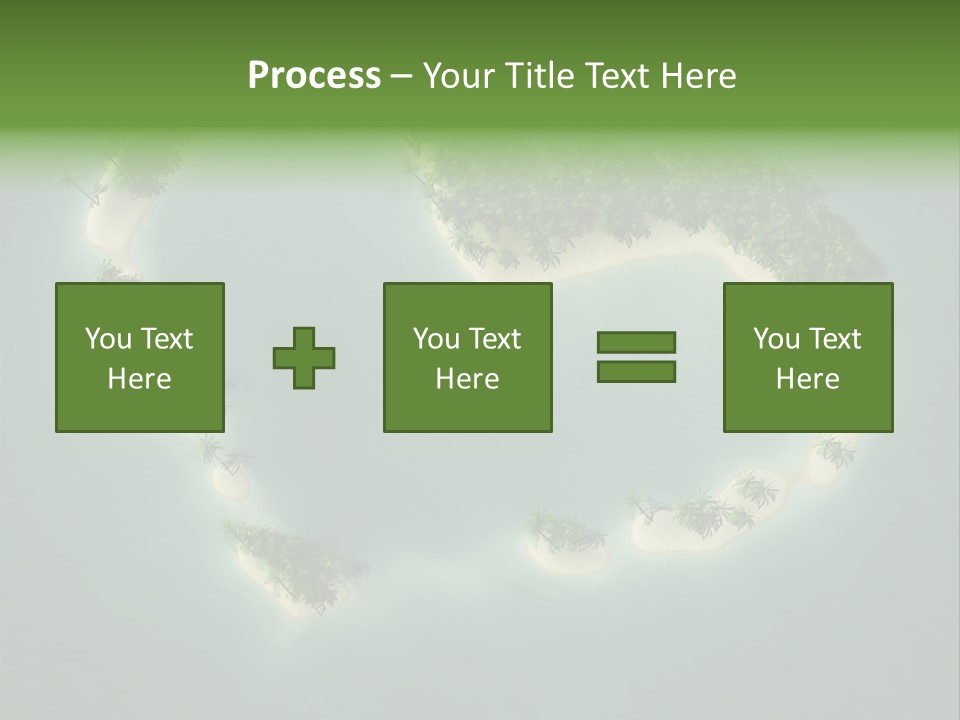 Tropical Tree Wave PowerPoint Template