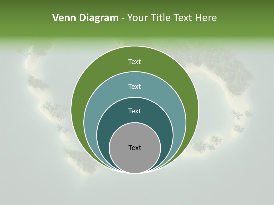 Tropical Tree Wave PowerPoint Template